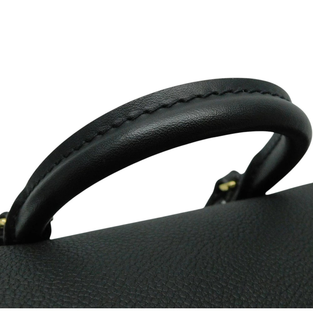 LOUIS VUITTON Montsouris Monogram Empreinte Black Calf Leather Backpack